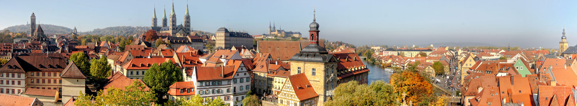 Blick über Bamberg